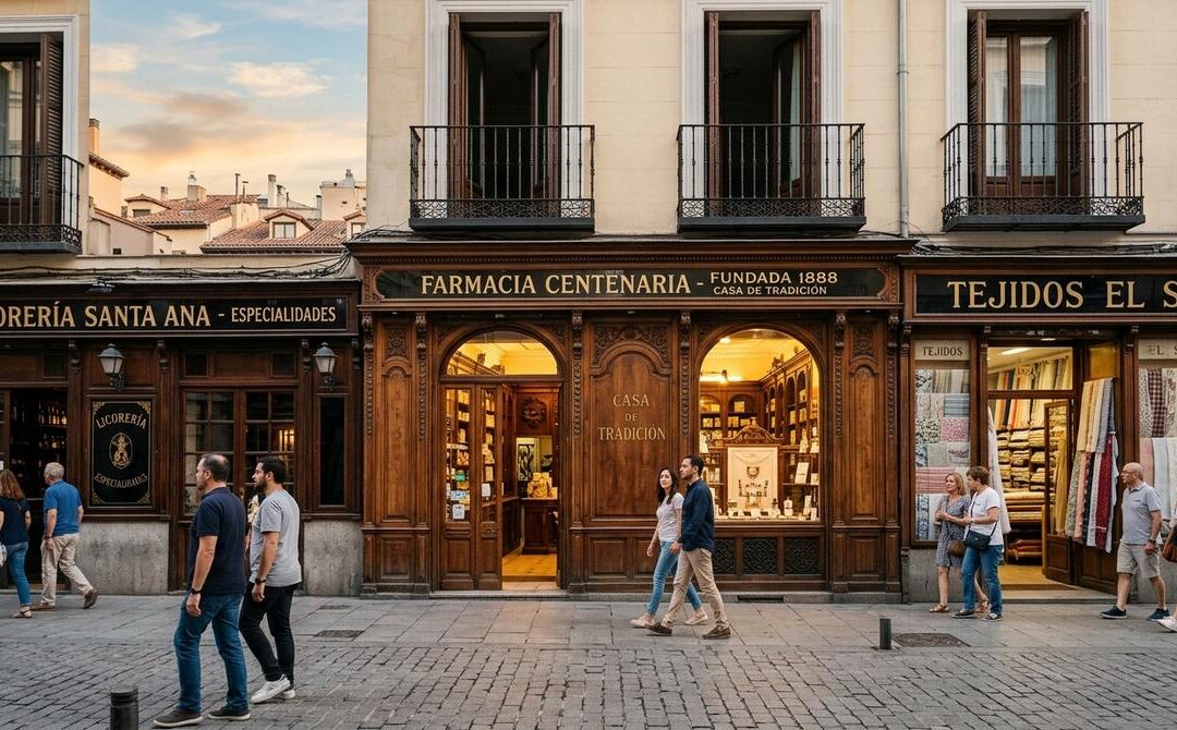 Comercios centenarios en el centro de Madrid: ruta por el patrimonio vivo