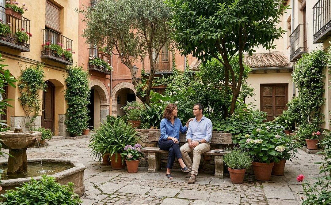 Guía para localizar jardines secretos y patios escondidos en Madrid